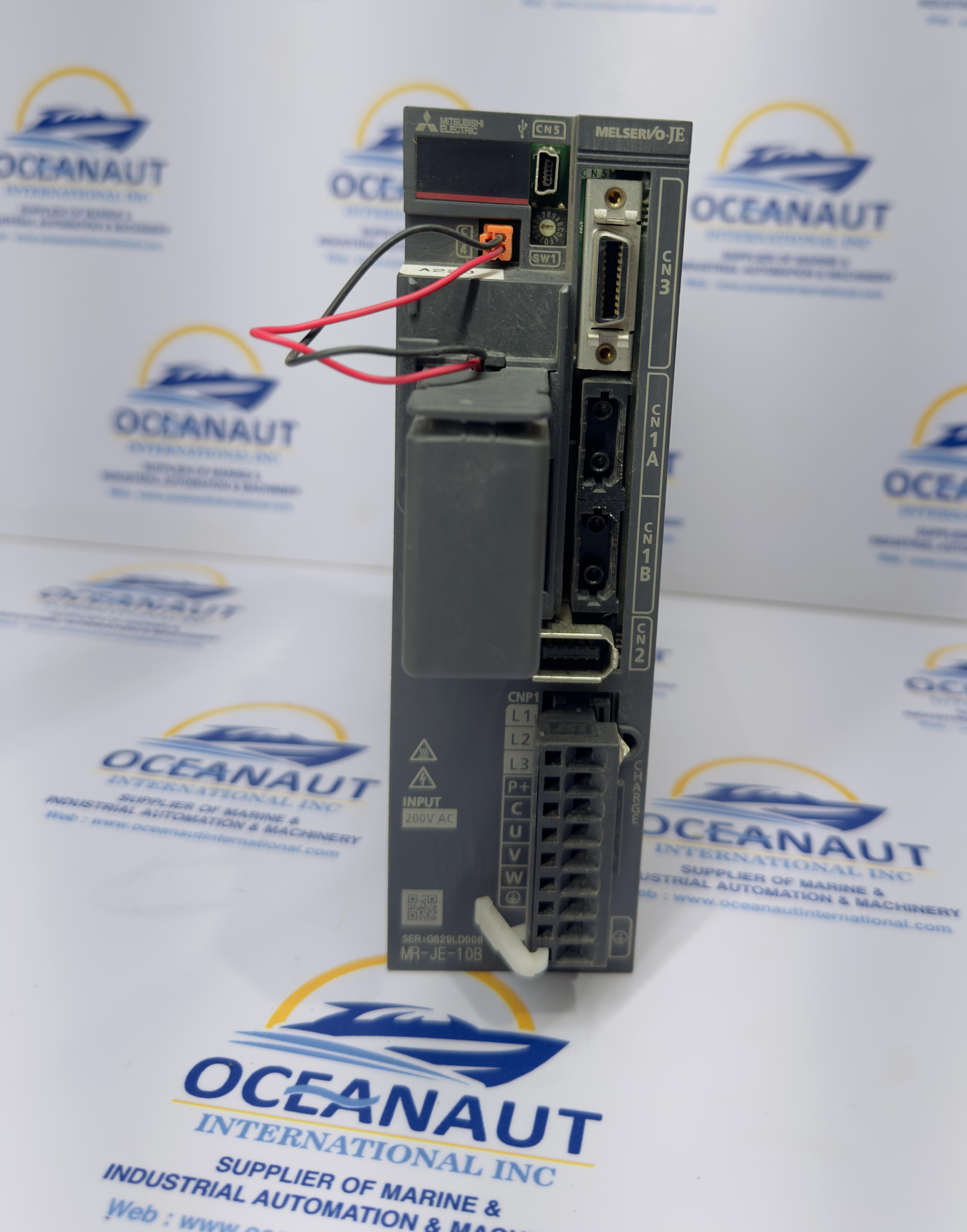 Mitsubishi MR-JE-10A Electric Servo Drive, Single Phase